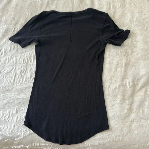 Hold Tight Short-Sleeve Shirt Black Top - Picture 3 of 8